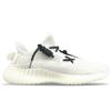 adidas Originale Yeezy Boost 350 V2 Niedrige Freizeitschuhe Unisex Schwarz Weiß HQ6316(Team373-)