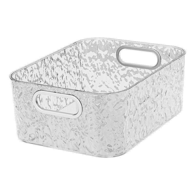 Cosmetics Storage Box, Household Bathroom, Bathroom Countertop, Transparent Dressing Table, Washbasin, Skincare Product Shelf