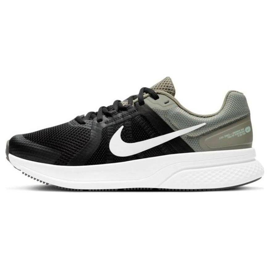 Nike Run Swift 2 Comfortable Shock Absorption Durable Low-Top Casual Running Shoes Men sneaker Gray Black CU3517-300