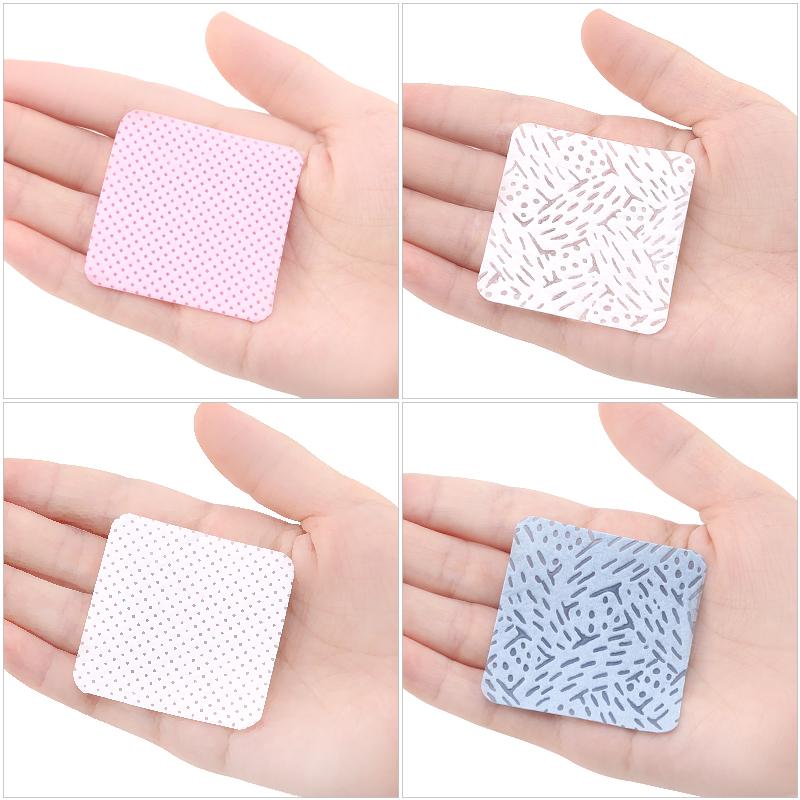 New Eyelash Extension Glue Nozzle Wipes Paper Cotton Glue Bottle Mouth Cleaning Remover Paper Cleaner Pads