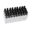 Stamping Stamp 8mm Stamping Set Alphabet Numbers Metal Wood Plastic Leather DIY HFS(R) 36-piece