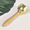 2pcs Hand Bells with Musical Wooden Handle Handheld Bells Percussion Music Instrument ZSY