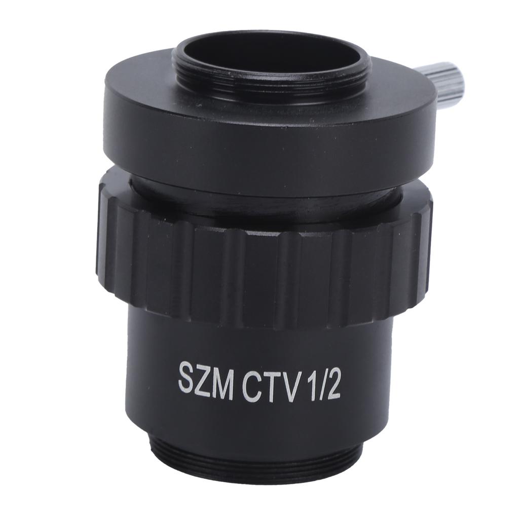 C Mount Microscope Camera Adapter Trinocular Stereo Microscope Adapter Lens SZM CTV 1 2