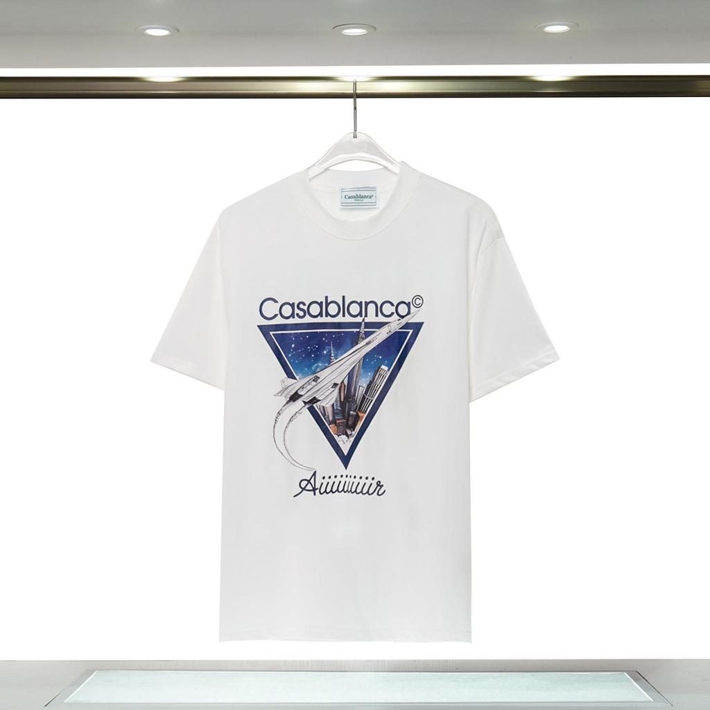 Thickened Cotton Graphic Tee Summer New Print Design Soft Comfortable Short Sleeve Casual Tops For Unisex