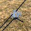 Stainless Steel Tent Canopy Rope Hook with Round Washer
