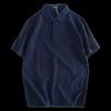 Export Tail Order Factory Leftover Stock Summer Thin Short-Sleeved Polo Shirt Loose Plus Size Men Business Casual Top Clothes