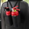 SeatBack Extinguisher Holder Water Cup Holder Seatback Mount Storage Bag