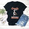 Funny Aerial Silk Adult Cotton Shirt Gravity Disagree Aerialist Gifts Fantasy Book Lover Oneck Printed Women Tops Ropa Mujer