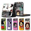 Cute Mafalda Case for Samsung Galaxy Z Flip4 Flip3 5G PC Hard Cell Phone Shell Z Flip 4 3 Black Coque Zflip4 Zflip3 Cover