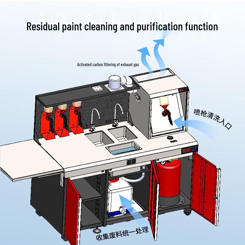 Многофункциональный верстак Chunsen для ремонта кузова автомобиля 1