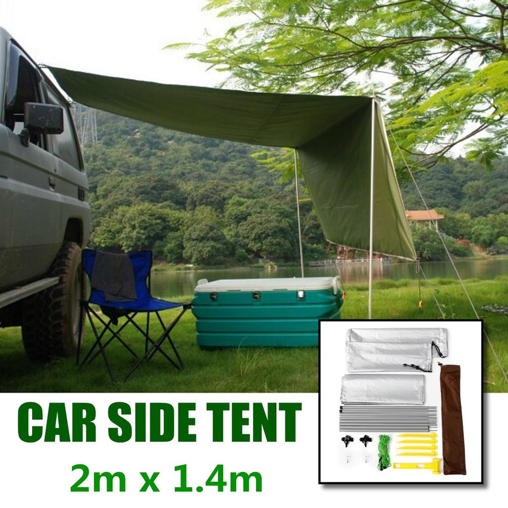 Side Awning Rooftop Tent Sun Shade 