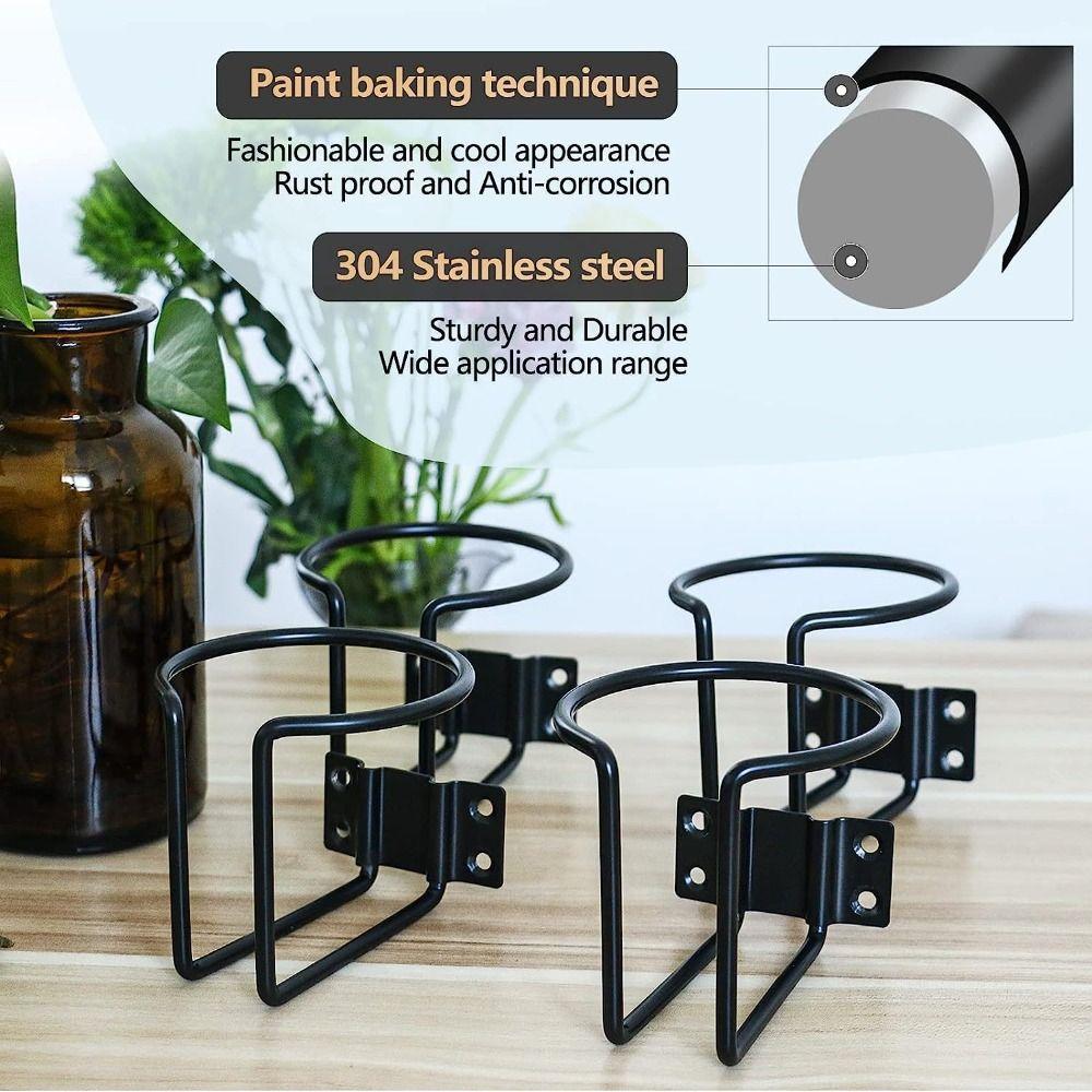 1/2Pcs Cup Holder Car Drink Holders Universal RV Water Bottle Stand Boat Rings  Car Trailer