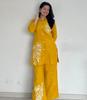 Indian Women Designer Kurta Pant Cord Set Bollywood Top Tunic Kurti Pure Cotton Dress
