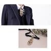 Tie Unisex Crystal Necktie Men Ties Women Necktie Formal Business Ties Metal Rhinestone Necktie