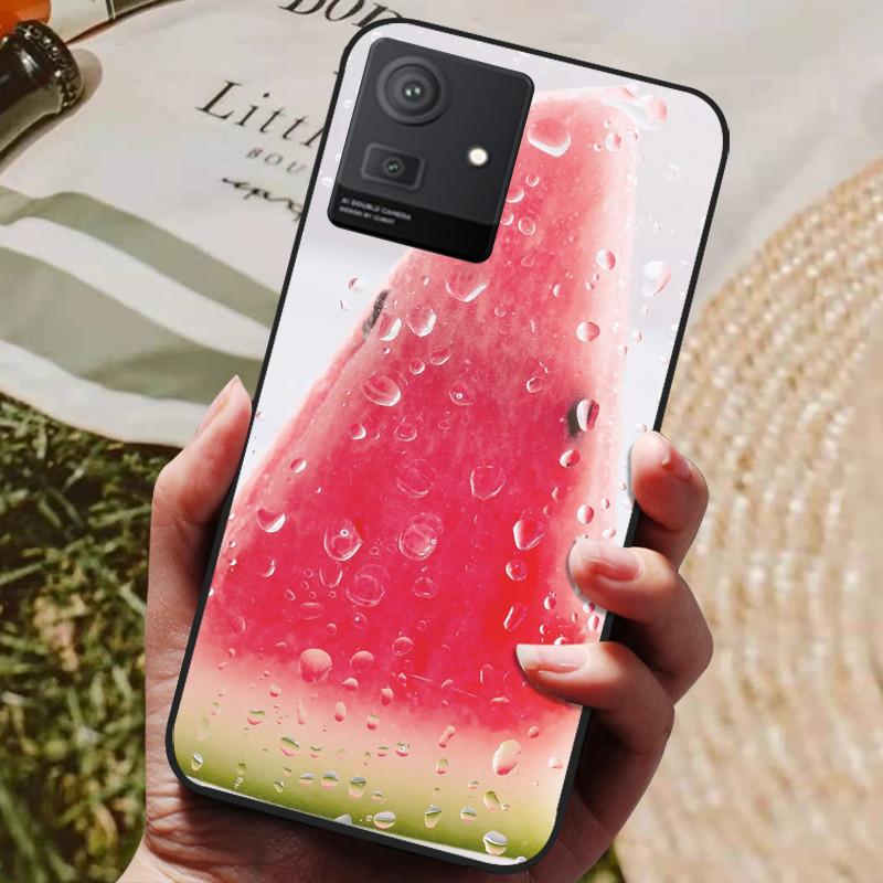 Para Cubot Note 50 Funda Cubot Note50 Fresca Pintada Silicona TPU Suave Cubierta para Cubot Note 50 Fundas Negras Protectoras Carcasas de Teléfono