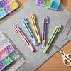 2In1 Press-Type Fuse Bead Pen Handheld Efficient Storable Bead Pen Time-Saving Ergonomic Collage Bead Tool Kids Toys