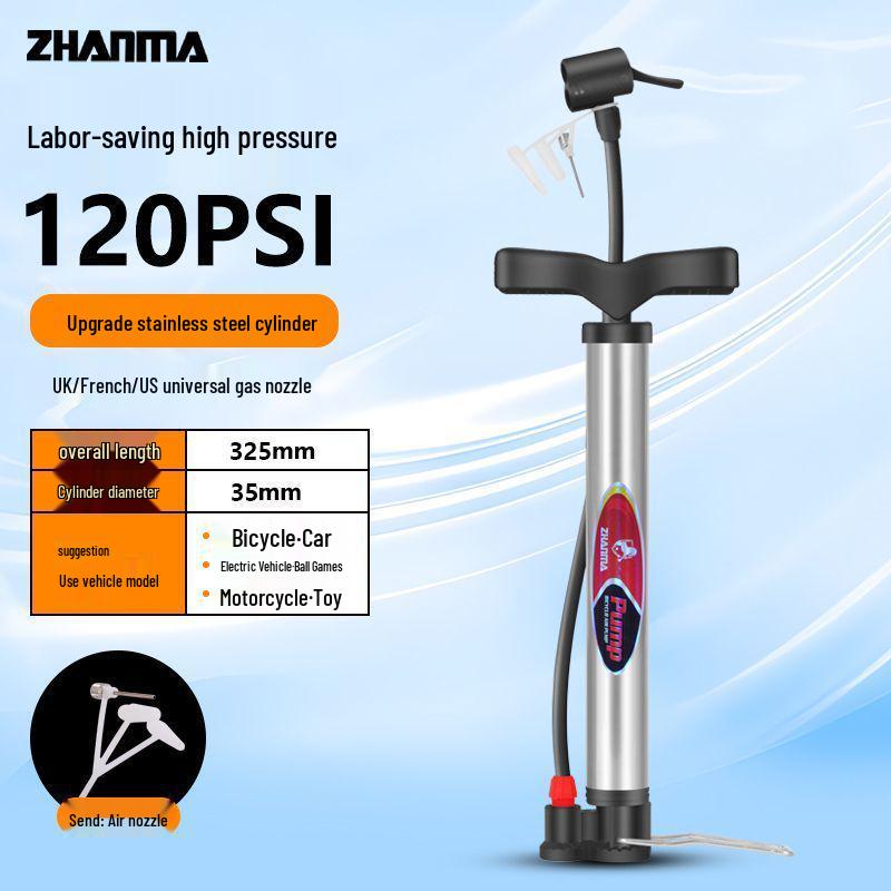 Universal High-Pressure Electric Air Pump for Bicycles, Motorcycles, Cars, and Sports Equipment