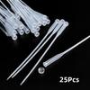 10/25/50/70/90/180Pcs with Cap Floral Water Tube Clear Stem Hydration Vials  Hydroponic Container