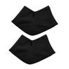 Gel Heel Foot Care Socks Moisturizing Heel Protective Sleeves Half Pain Relief Socks Black