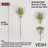3/6PCS Artificial Plants Silk Coral Mistletoe Grass Bouquet Home Table Garden Decor Fake Wedding Christmas DIY Accessories
