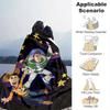 1pc,Toy Story Buzz Lightyear & Woody Space Adventure Blanket, Couch, Outdoor, Gift Idea, Flannel Blanket, Bedroom, Living, Travel, Camping, Car Use