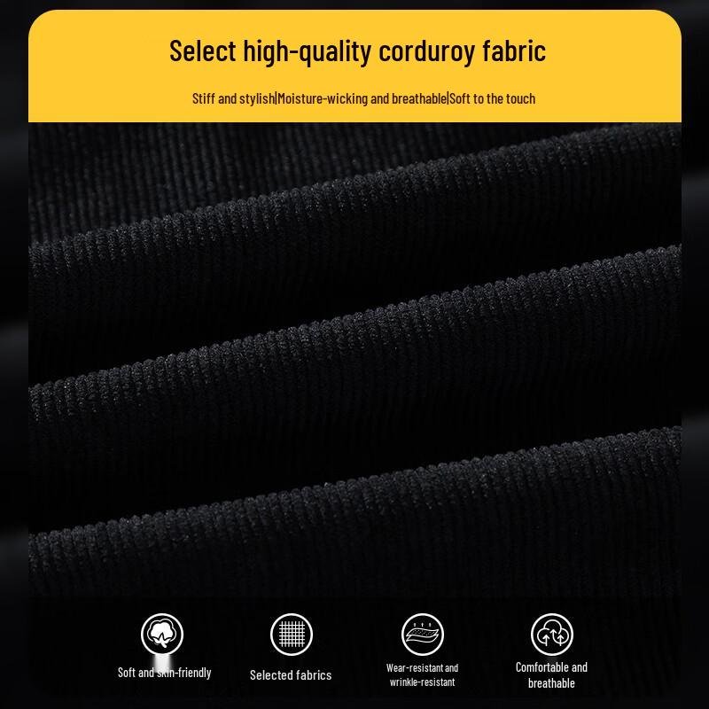 Mark Fairwhale Men's Loose Fit Corduroy Jogger Pants