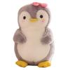 Cute Penguin Hugging Fruit Plush Stuffed Doll Kids Toy Home Decor Valentine Gift