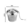 304 Stainless Steel Tea Seasoning Ball Strainer Mesh Herbal Infuser Filter Tea Leaf Spice Tea Strainer for Teapot Kitchen Tool
