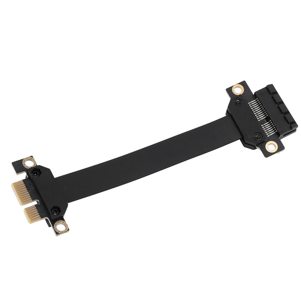 PCI Express X1 Adapter Cable Fast Data Transfer PCI Express 3.0 X1 to X1 Extension Cable for Sound Network Data Cards