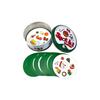 8+ Dobble spot it kaarten spel met dieren, alfabetten en cijfers