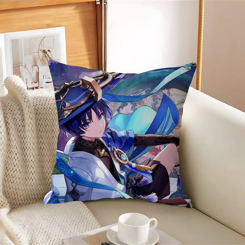 

ANIME WandererS Pillow Case Removable Washable Cushion Cover – All-Season Soft Linen 12x12Inch