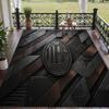 Soft Floor Carpet AC Milan Pattern Area Rug Decorative Mat For Home Room Decoration