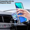 Plating Ring Magnetic Support Transparent Phone Case For Xiaomi A3 14 Pro Ultra 13 13T 12T 11T Pro Poco X6 M6 F5 X4 X3 4G 5G
