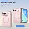 For iPhone Duo Ultra 18 Fold Case Transparent Magnetic Wireless Charging Hinge With Tempered Film Shockproof Cover Accessories