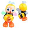 Baby Bee Toy Musical Interactive Toy Electric with Lights and Sounds Dancing Animal for Infants Babies Kids Gifts