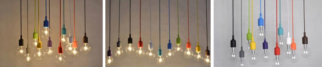 Colorful spider chandelier with 6 arms for a child's bedroom, loft ceiling lamp