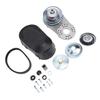 40 Series Torsion Converter Go Kart Clutch Set with 1in 3 4in Driver Clutch Belt For All 8 18 Horsepower Engines