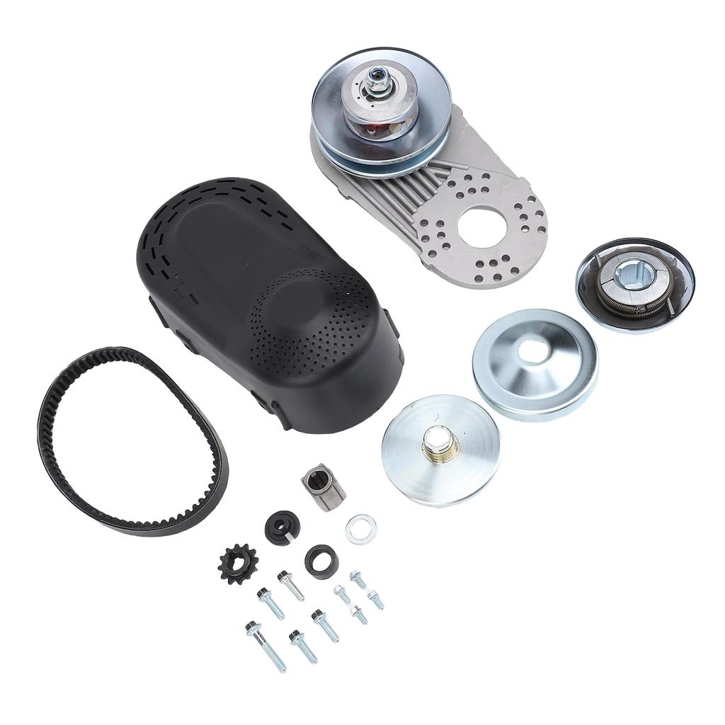 40 Series Torsion Converter Go Kart Clutch Set with 1in 3 4in Driver Clutch Belt For All 8 18 Horsepower Engines