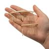 10pcs/Lot 10/12/15/20 Teeth Metal Wire Hair Comb Base For DIY Handmade Hair Clip Accessories Wedding Jewelry Making Decorative