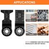 57-piece All-purpose Saw Blade Kit Compatible with Bosch/Fein/Makita, Starlock Compatible.