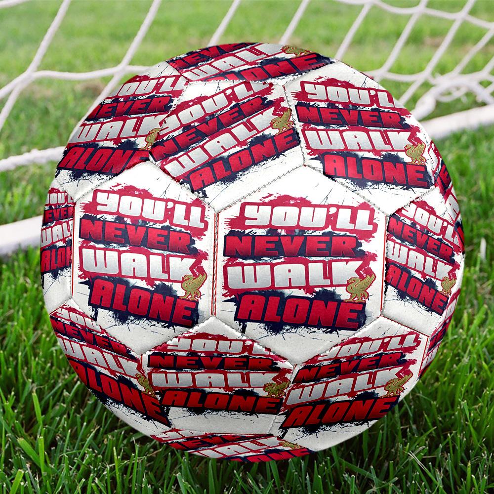 Football team.C Print Size 5 Soccer Ball, Standard Match Football for Sports Game and Team Practice, Ideal Gift for Soccer Fans