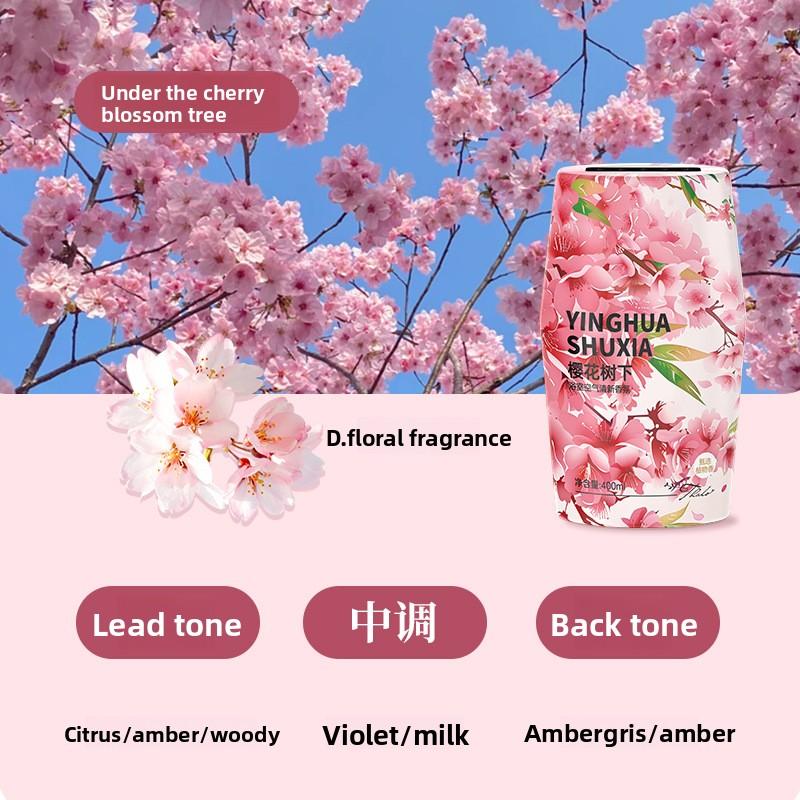 

Ароматерапія для ванної кімнати, Дезодорація приміщення, Ароматерапевтичні продукти для дому, Парфуми для усунення запаху туалету та ванної кімнати [Upgrade] Cherry Blossoms