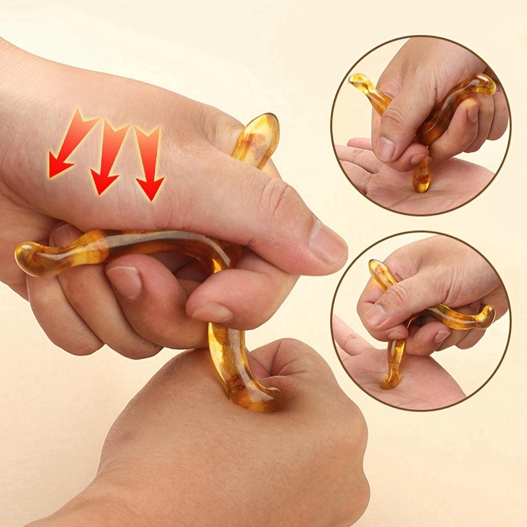 Versatile Body Massager Resin Massage Stick for Full Body Relief, Ideal for Neck, Back, Legs & Feet