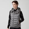 Munsingwear Women Hooded Heavy Vest Gray Mp422lwvo1