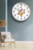 Shin-chan Cartoon Wall Clock: Stylish, Silent, Radio-Controlled for Living Room
