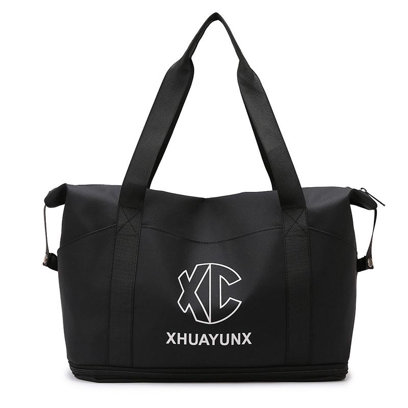 New large-capacity wet and dry separation sports fitness bag business trip short trip bag casual swimming yoga bag