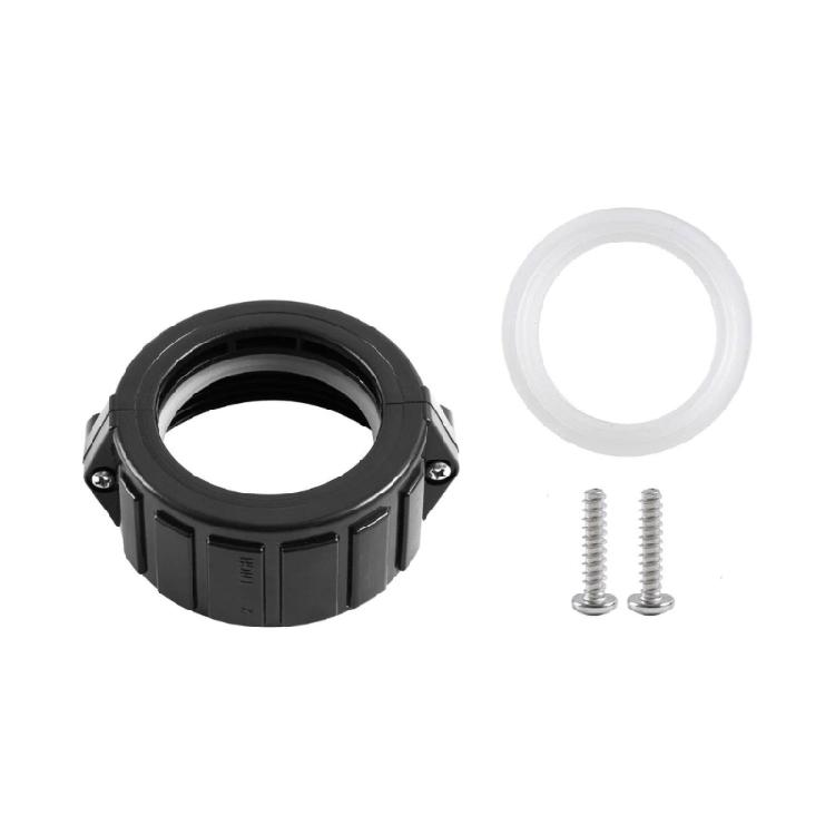 

Heaters Pipe Split Nut Replacements For Spa Systems Universals Fitments Includes Fastening Hardware and Watertight Washer 1