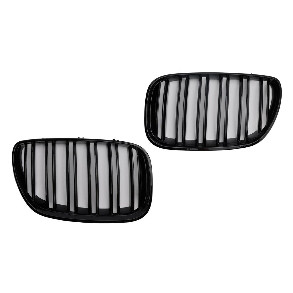 Gloss Black Front Kidney Grille Grill Fit BMW X-Series X5 E53 2004-2006