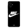 Case For Samsung Galaxy A07 White Nike Logo Front Black Maniacase