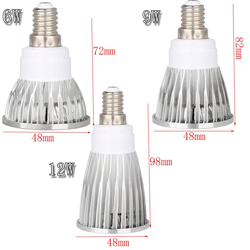Dimmable Led Spotlight 6w 9w 12w Decorative Lamp Vintage Spot E27 Energy-saving Lights Bulb Room 3000k/4500k/6500k Light Cob